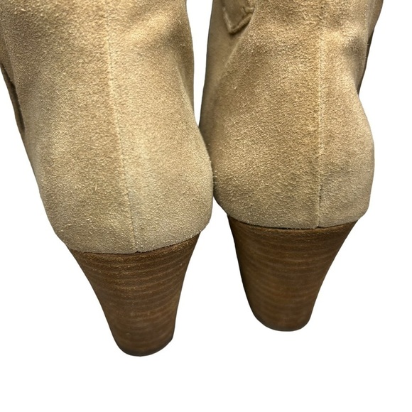 Madewell Billie Boots suede Tan size 6.5 - Picture 6 of 14